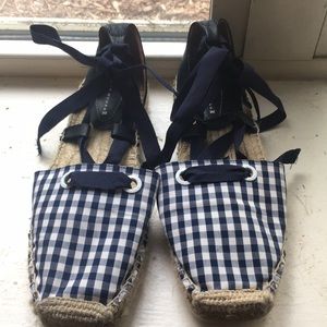 zara gingham espadrilles